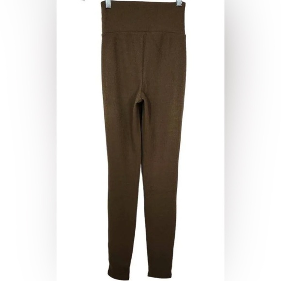 WeWoreWhat Brown Leggings High-Waisted Stretchy Fit - Picture 2 of 10